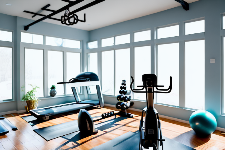 Gym room best sale equipment