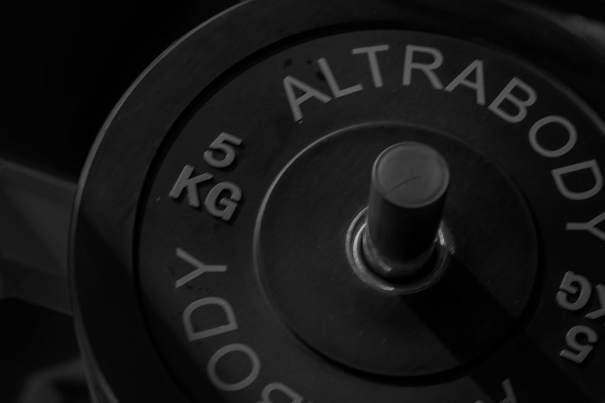 Custom branded weight plate