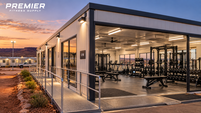 Modular Buildings for Mining Camps: Gym Fit-outs for FIFO Sites