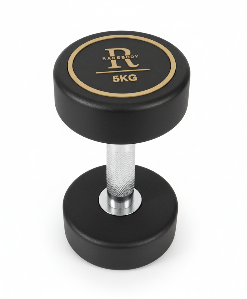 Custom-made urethane dumbbell