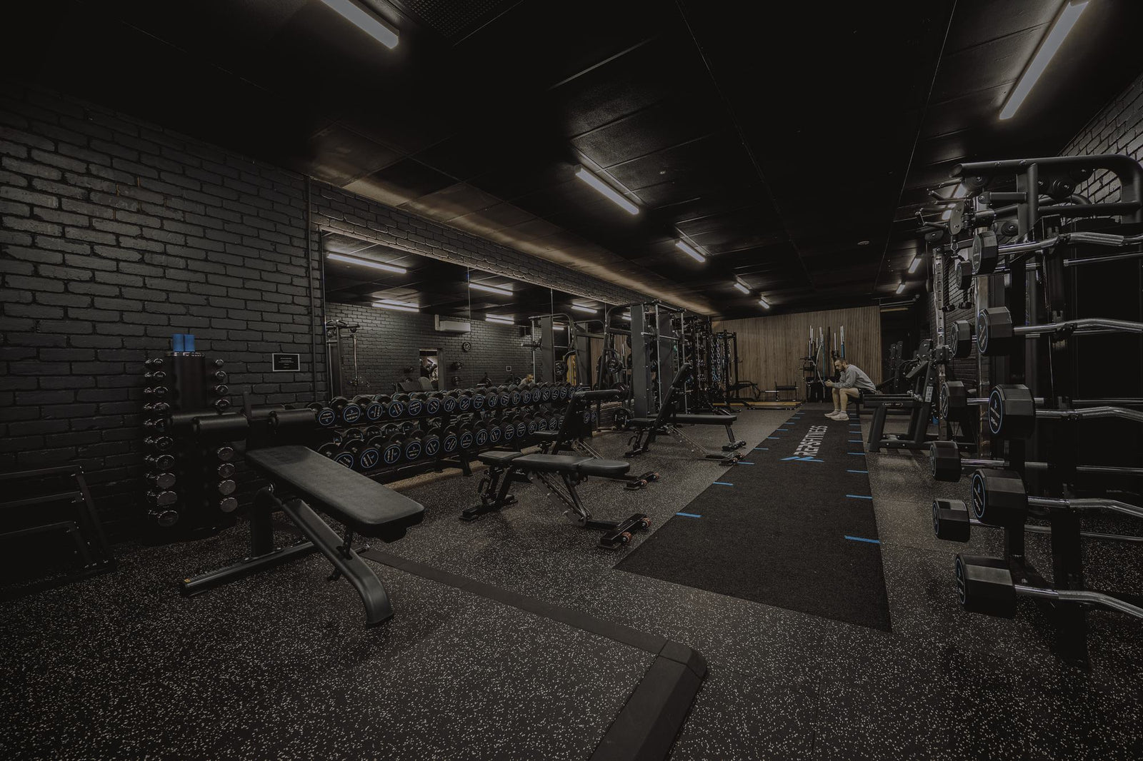Commercial gym floor fitted out by Premier Fitness Supply