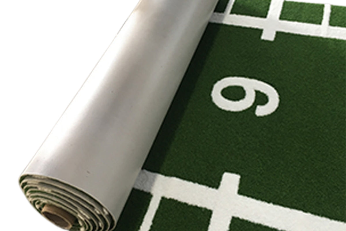 Gym turf roll with built-in underlay