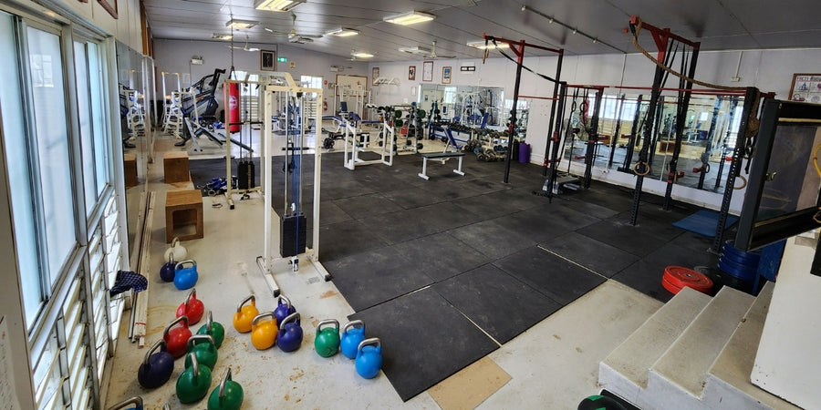 Suyan camp before the fit-out