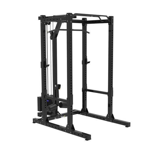 AltraBody-Power-Rack-R2000-with-Lat-Pulldown/Row-Attachment-+-80kg-Weight-Stack