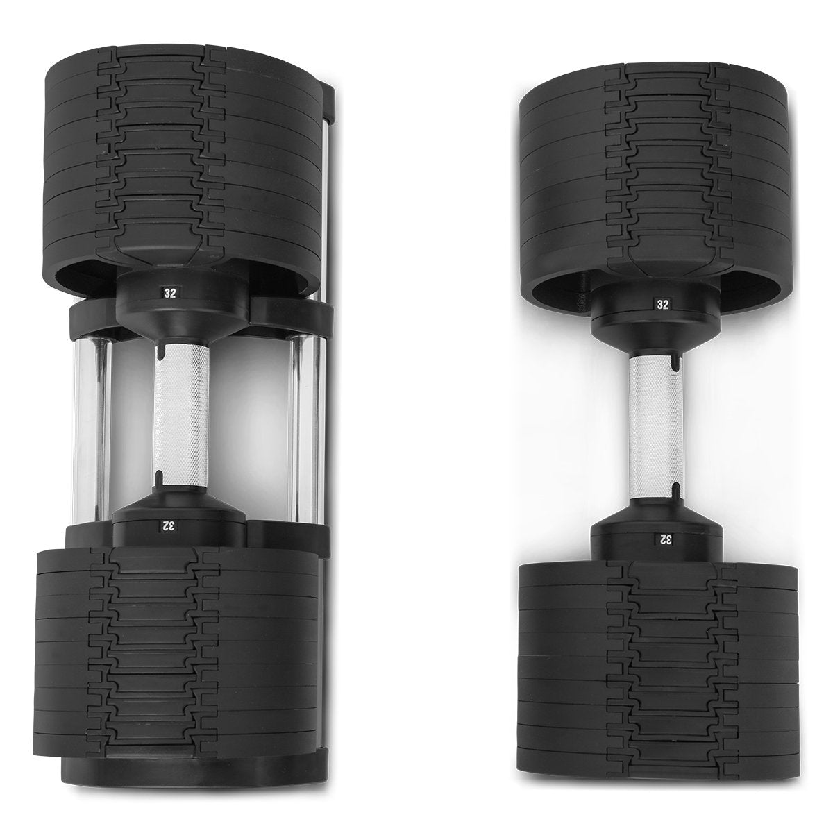 AltraBody-Adjustable-Dumbbells-32kg-Pair---Black-2